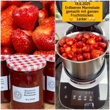 Erdbeer Marmelade - Foto (C) 2025 Dieter Rudolf