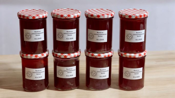 Marmeladen mit dem Cookit gemacht - Foto (C) 2025 Dieter Rudolf Marmeladen mit dem Cookit gemacht