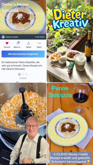 Penne Salsiccia - Foto (C) 2025 Dieter Rudolf