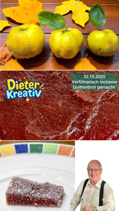 Quittenbrot - Foto (C) 2025 Dieter Rudolf