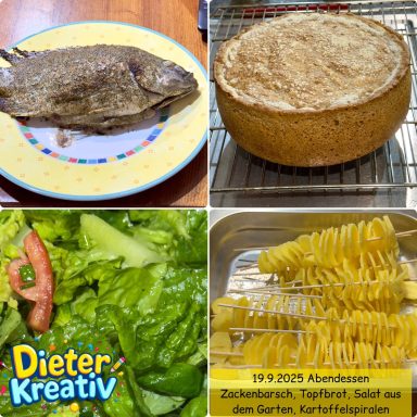 Gesundes Abendessen - Foto (C) 2025 Dieter Rudolf