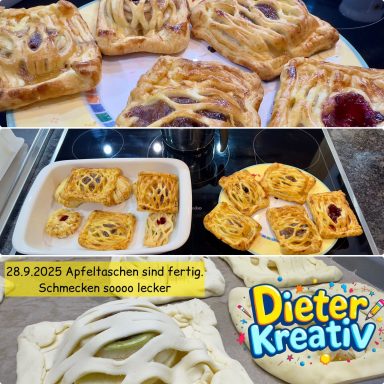 Apfeltaschen - Foto (C) 2025 Dieter Rudolf