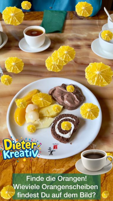 Nachspeisen sind lecker - Foto (C) 2025 Dieter Rudolf Nachspeisen sind lecker